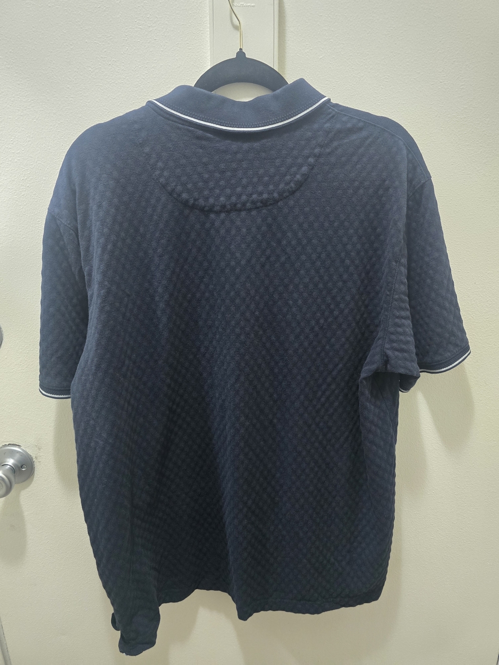 Ted Baker London Diamond Textured Polo Shirt - Picture 7 of 9